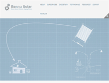 Tablet Screenshot of bennu-solar.com